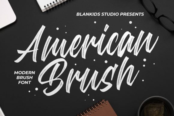 American Brush Typeface: A Playful Script for Modern Web Design