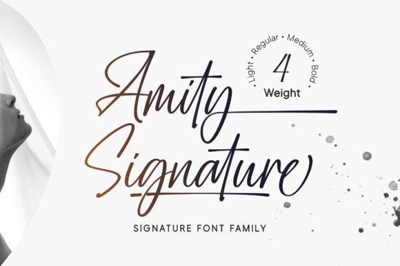 Amity Signature: A Versatile Font for Modern Editorial Design