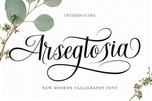 Arsegtosia: A Modern Script Font for Web Design