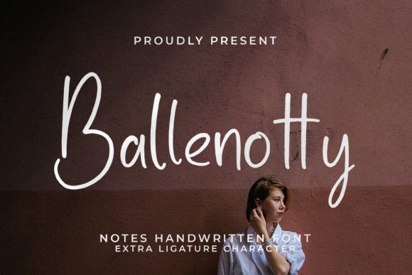 Ballenotty: A Premium Handwritten Font for Digital Design