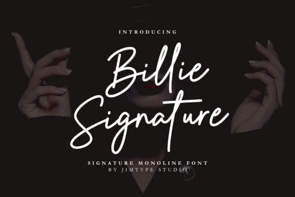 Billie Signature: The Perfect Script Font for Modern Brand Identity