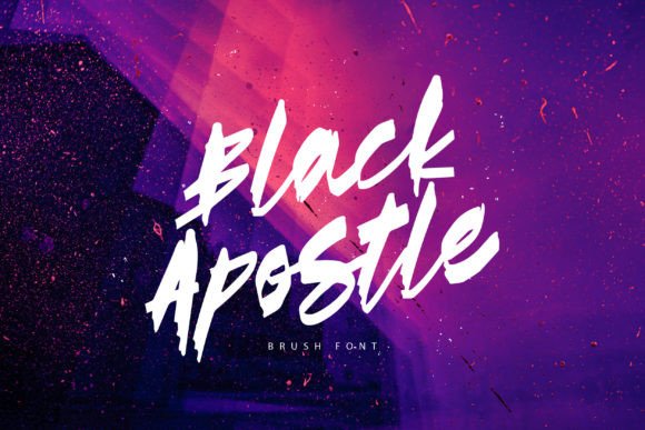 Black Apostle Font for Web Design and Brand Identity