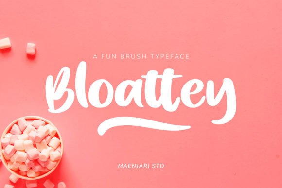 Bloattey: The Bubbly Typeface That Elevates Handmade Products