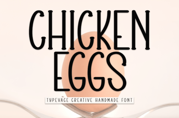 Chicken Eggs: The Handwritten Typeface That Elevates Web Design