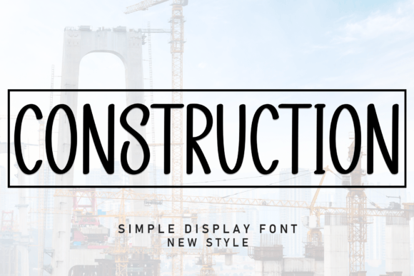 Construction Font Review: A Sweet Handwritten Typeface for Brand Identity