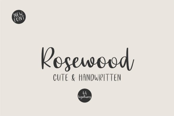 Discover Rosewood: The Handwritten Typeface for Modern Editorial Design