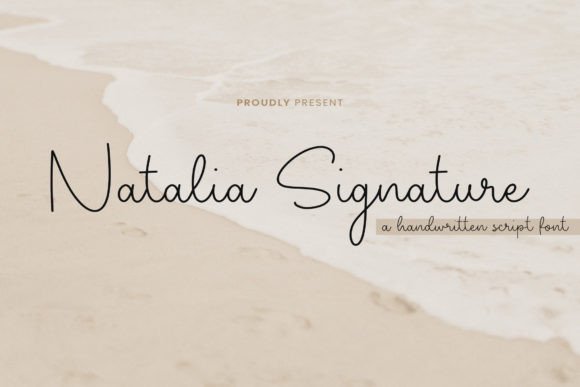 Elevate Your Brand Identity with the Natalia Signature Typeface