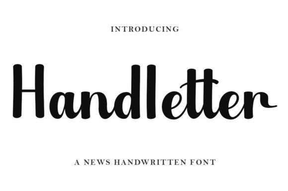 Hand Letter: A Script Font for Modern Branding