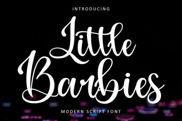 Little Barbies Font for Professional Branding
