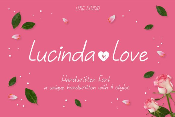 Lucinda in Love: A Handwritten Typeface for Elegant Web Design