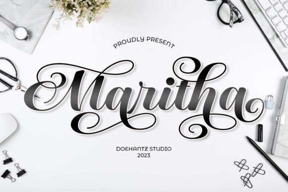 Maritha: The Handwritten Typeface for Scroll-Stopping Campaigns