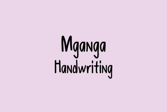 Mganga: The Handwritten Typeface That Transforms Small Business Branding