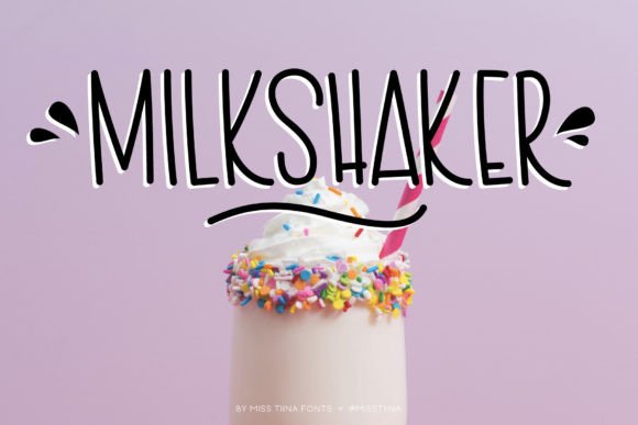 Milkshaker: The Handwritten Typeface That Brings Joy to Editorial Design