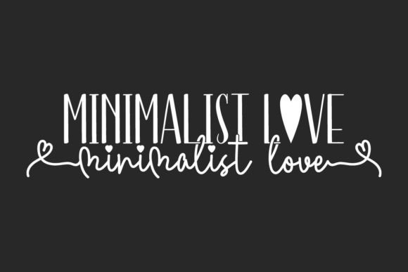 Minimalist Love: A Romantic Typeface for Modern Web Design