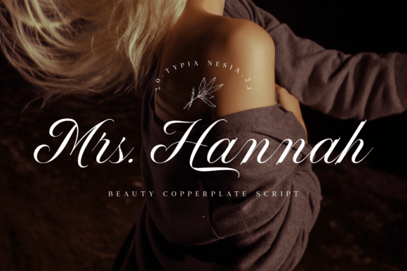 Mrs Hannah: The Luxurious Script Typeface for Elegant Branding