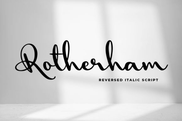Rotherham: The Elegant Handwritten Font for Modern Web Design