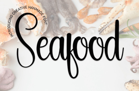 Seafood: The Sweet Handwritten Font for Fresh Brand Identity