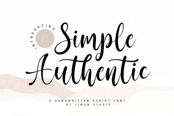 Simple Authentic: The Handwritten Typeface That Transformed My Brand
