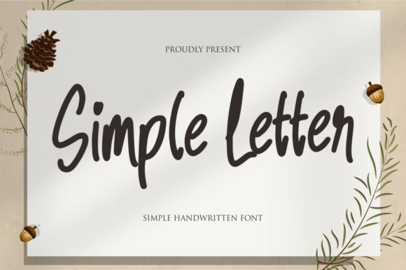 Simple Letter: The Handwritten Typeface for Scroll-Stopping Campaigns