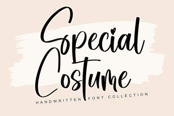 Special Costume: The Handwritten Typeface for Modern Editorial Design