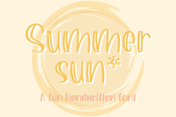 Summer Sun: The Perfect Handwritten Typeface for Your Brand