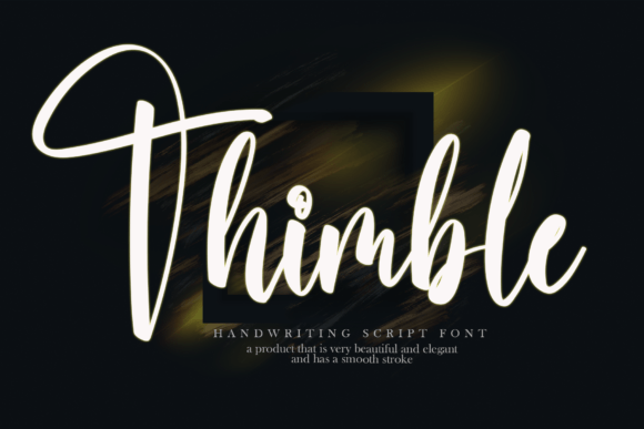 Thimble: The Handwritten Typeface That Elevates Campaign Visuals