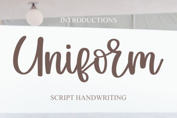 Uniform: The Handwritten Typeface That Elevates Digital Branding