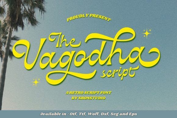 Vagodha: The Retro Script Font for Handmade Branding